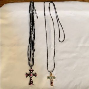 Cross necklaces